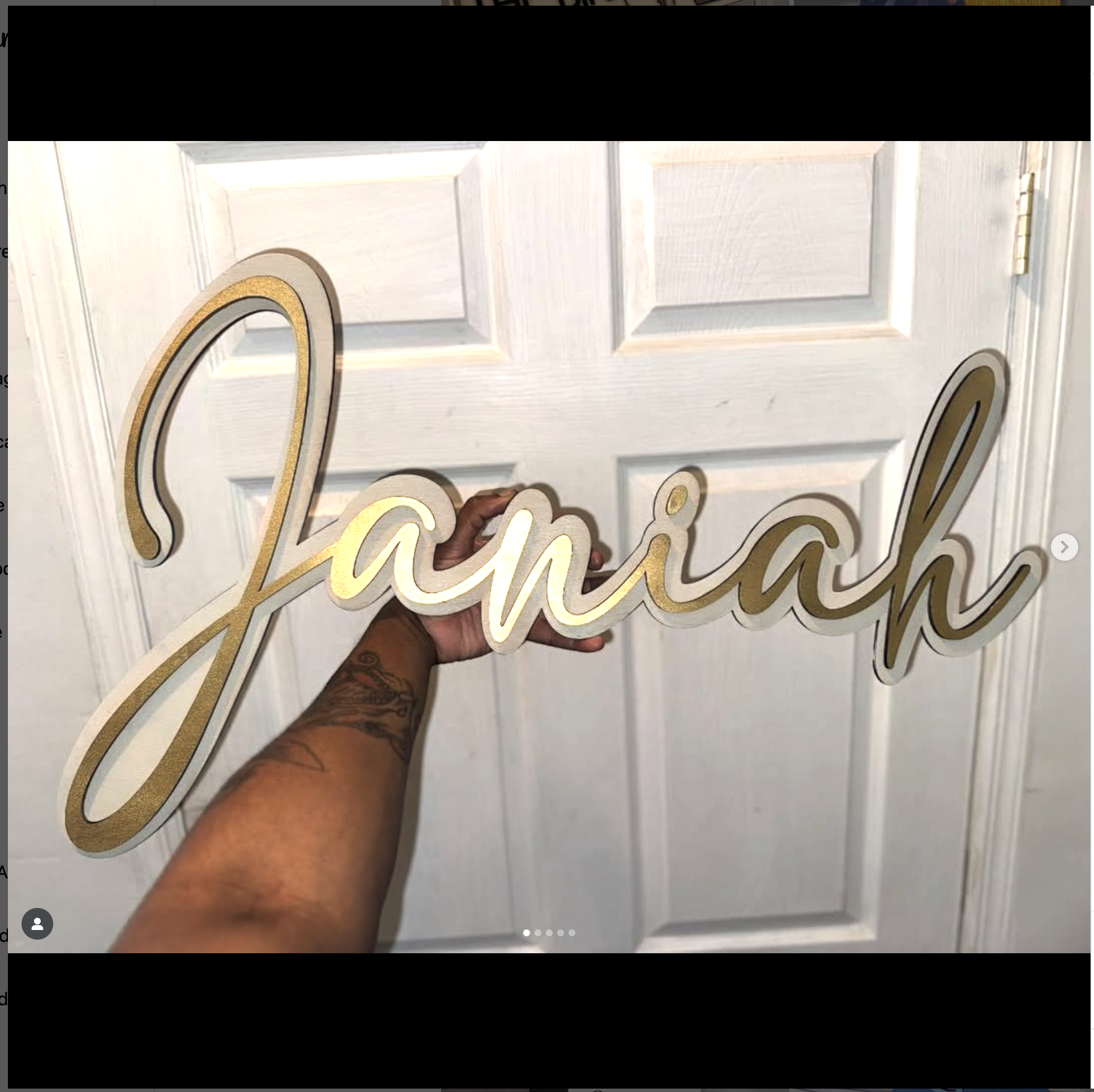 Personalized Name Sign